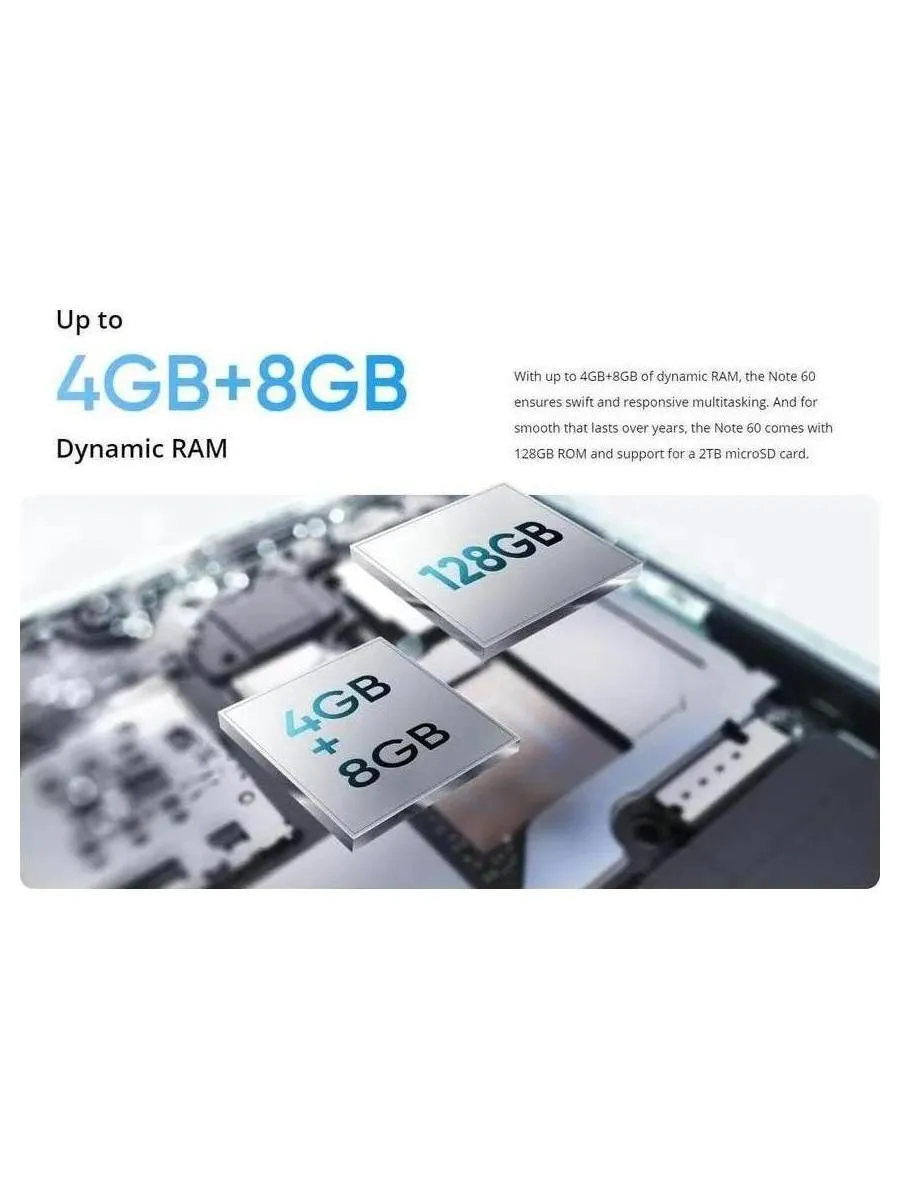 Смартфон Realme Note 60 4/128Gb Black - фото 24