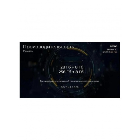 Смартфон Tecno Spark 30 Pro 8/256GB Arctic Glow - фото 45