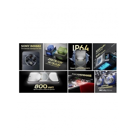 Смартфон Tecno Spark 30 8/128Gb Astral Ice - фото 9