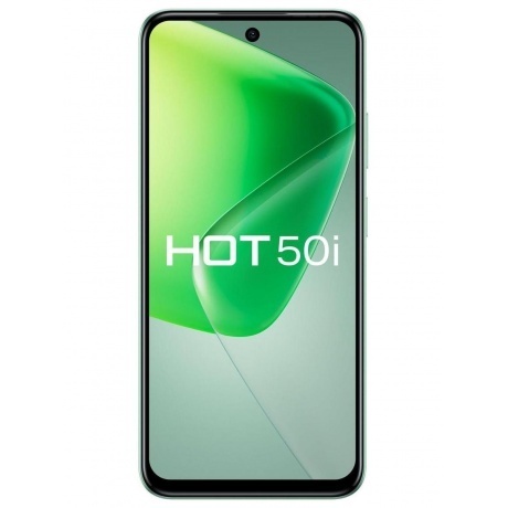 Смартфон Infinix Hot 50i 4/128Gb Green - фото 3
