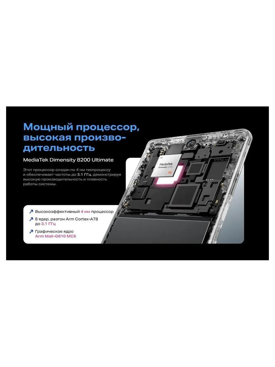 Смартфон Infinix Zero 40 5G 12/256Gb Rock Black - фото 40