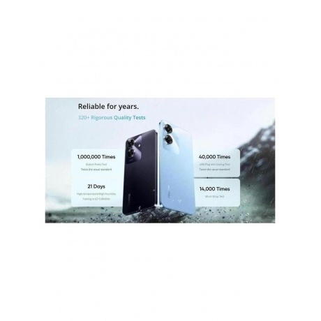 Смартфон Realme Note 60 4/128Gb Blue - фото 19