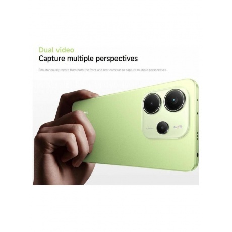 Смартфон Xiaomi Redmi Note 14 8/128Gb Lime Green - фото 26