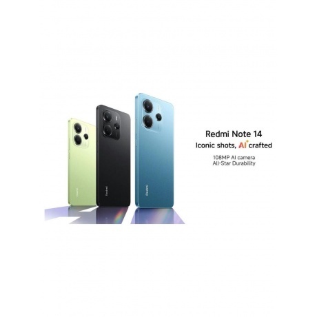 Смартфон Xiaomi Redmi Note 14 8/256Gb Lime Green - фото 16
