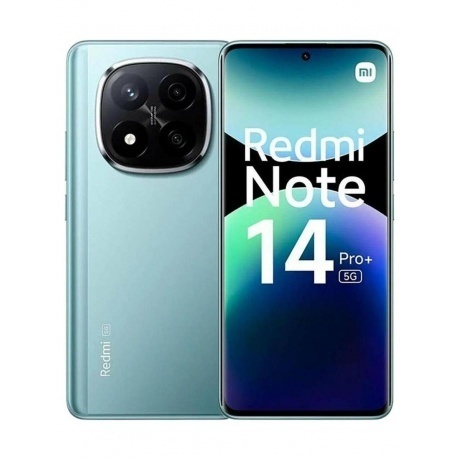 

Смартфон Xiaomi Redmi Note 14 Pro+ 5G 8/256Gb Frost Blue, Синий