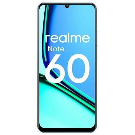 Смартфон Realme Note 60 6/128Gb Blue - фото 2