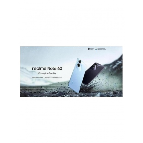 Смартфон Realme Note 60 6/128Gb Blue - фото 13