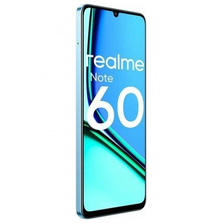 Смартфон Realme Note 60 6/128Gb Blue - фото 4