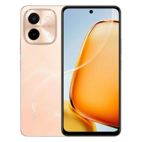 Смартфон Vivo Y28 8/128Gb Pink Gold - фото 1