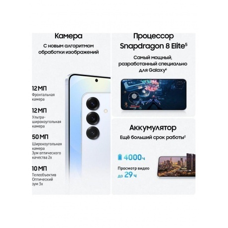 Смартфон Samsung Galaxy S25 12/512Gb (SM-S931BLGQCAU) Мятный - фото 13