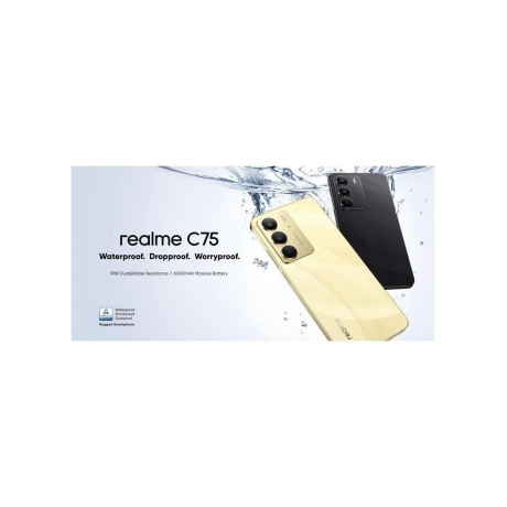 Смартфон Realme C75 8/128Gb Black - фото 13
