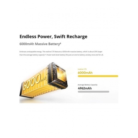 Смартфон Realme C75 8/256Gb Gold - фото 27