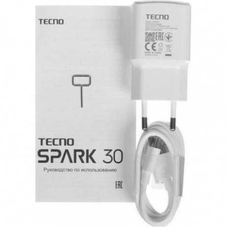 Смартфон Tecno Spark 30 8/128Gb Magic Skin Green - фото 10