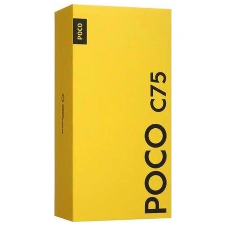 Смартфон Poco C75 6/128Gb Black - фото 14