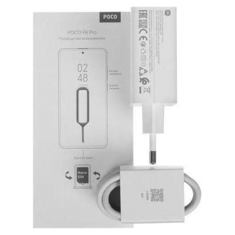 Смартфон Poco F6 Pro 16/1024Gb White - фото 15