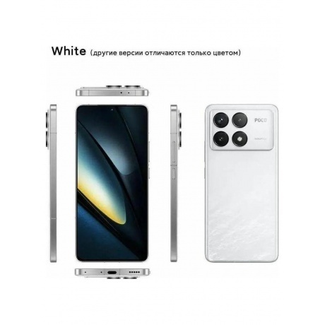Смартфон Poco F6 Pro 16/1024Gb White - фото 41