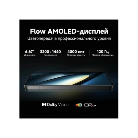 Смартфон Poco F6 Pro 12/256Gb Black - фото 25