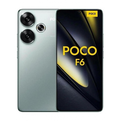 Смартфон Poco F6 8/256Gb Green - фото 1