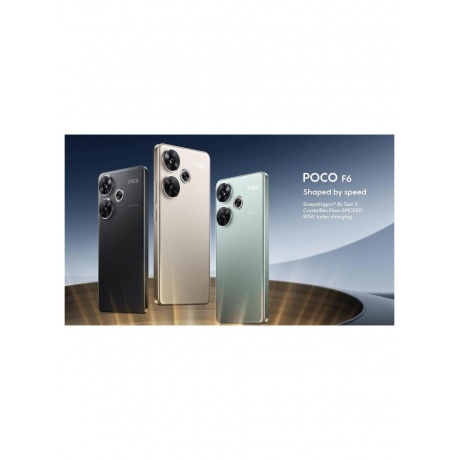 Смартфон Poco F6 8/256Gb Green - фото 17