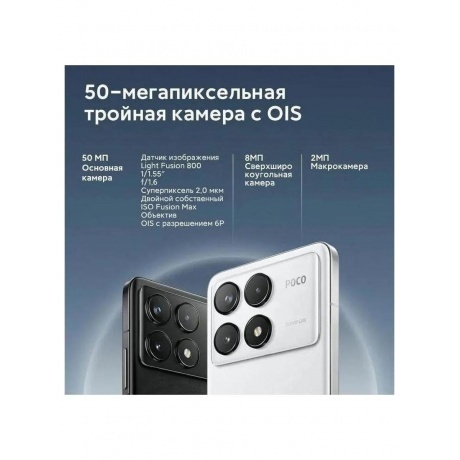 Смартфон Poco F6 Pro 16/1024Gb Black - фото 35