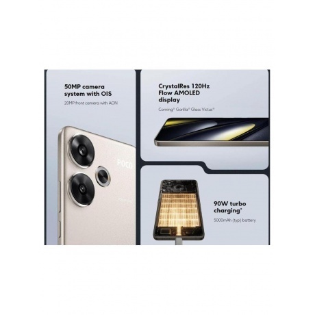 Смартфон Poco F6 8/256Gb Black - фото 19