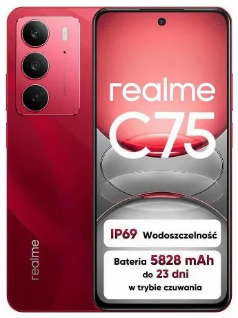 Смартфон Realme C75 8/256Gb Red