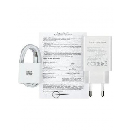 Смартфон Honor X8C 8/128Gb White - фото 16