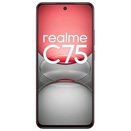 Смартфон Realme C75 8/128Gb Red - фото 2