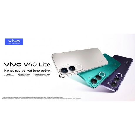 Смартфон Vivo V40 Lite 8/256Gb Silver - фото 25