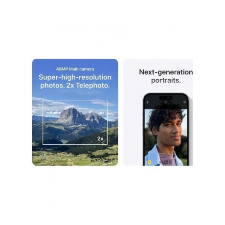 Смартфон Apple IPhone 15 Plus 512Gb (MTXP3CH/A) Blue - фото 13