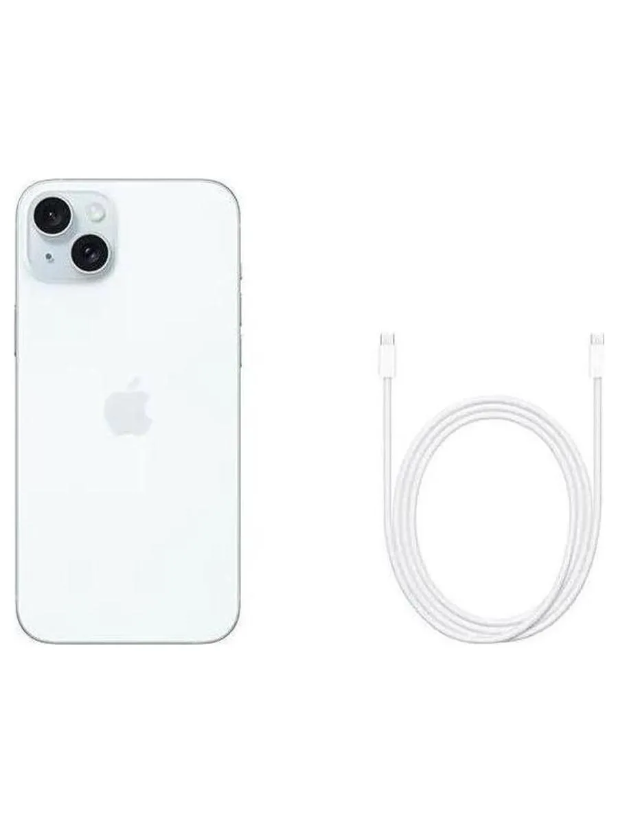 Смартфон Apple IPhone 15 Plus 512Gb (MTXP3CH/A) Blue - фото 8