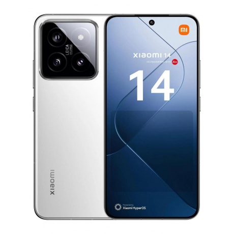 Смартфон Xiaomi 14 12/512Gb White хорошее состояние  - фото 1