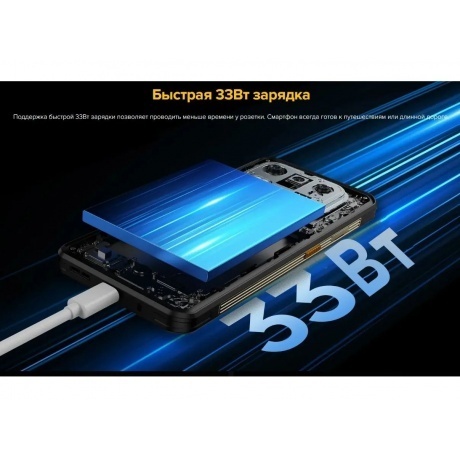 Смартфон Ulefone Armor 25T 8/256Gb Frost Black - фото 32