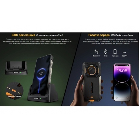 Смартфон Ulefone Armor 26 Ultra 12/512Gb Black - фото 21