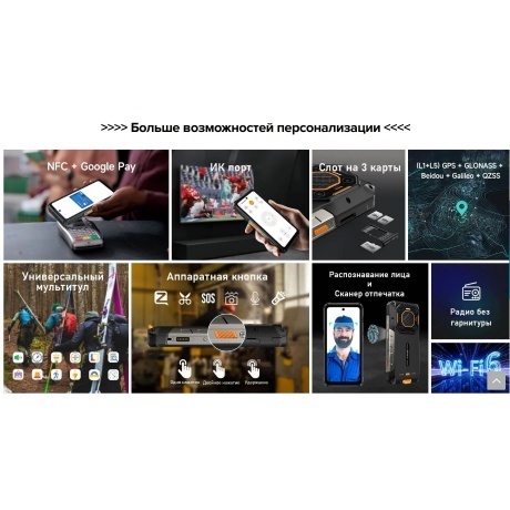 Смартфон Ulefone Armor 26 Ultra 12/512Gb Black - фото 44