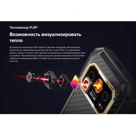 Смартфон Ulefone Armor 27T 12/256Gb Black - фото 8