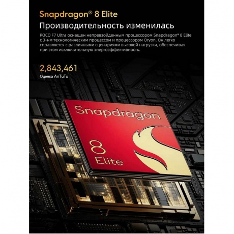 Смартфон POCO F7 Ultra 16/512Gb Black - фото 18
