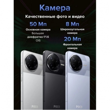 Смартфон POCO F7 Pro 12/256Gb Black - фото 21