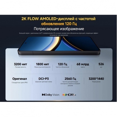 Смартфон POCO F7 Pro 12/256Gb Black - фото 37