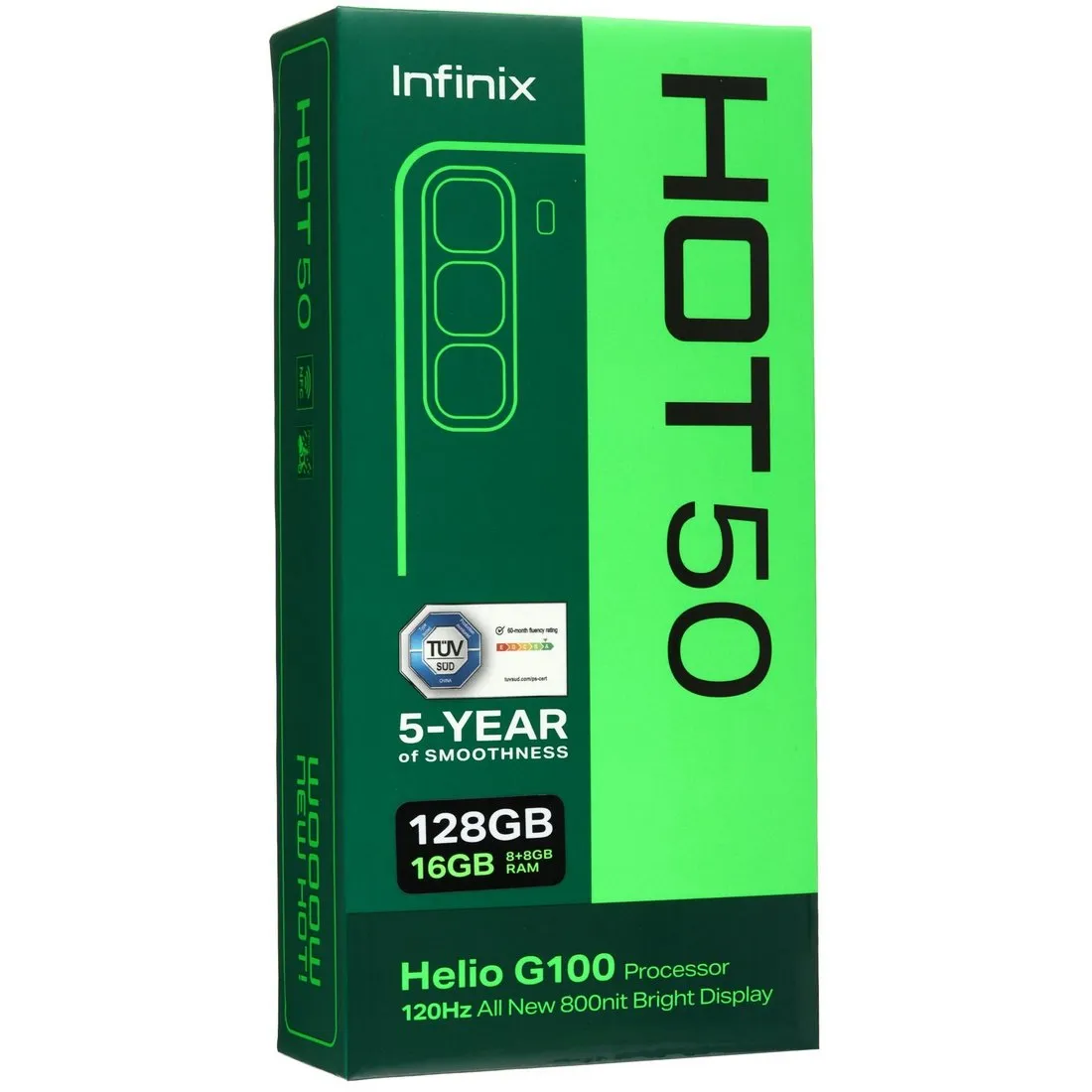 Смартфон Infinix Hot 50 8/256Gb Grey - фото 18