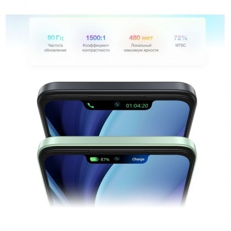 Смартфон Itel A50 3/64Gb Black - фото 24