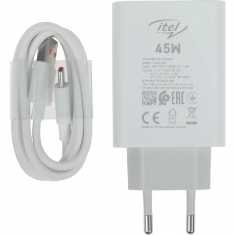 Смартфон Itel RS4 12/256Gb Black - фото 12