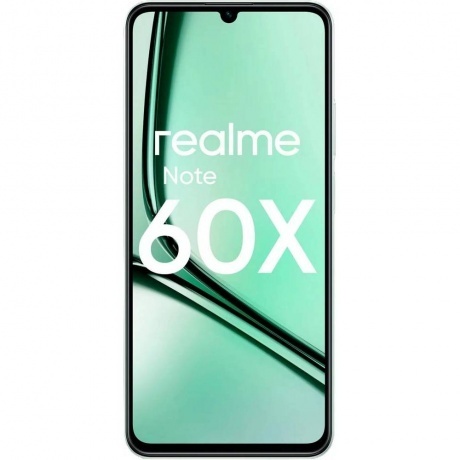 Смартфон Realme Note 60x 4/128Gb Green - фото 2