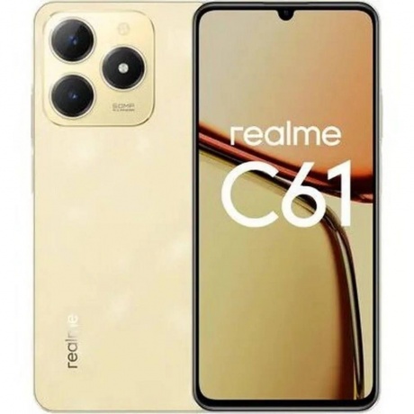 Смартфон Realme C61 6/128Gb Gold отличное состояние - фото 1