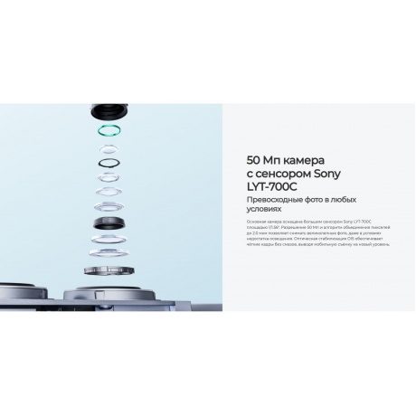 Смартфон Tecno Camon 40 8/256Gb Green - фото 19