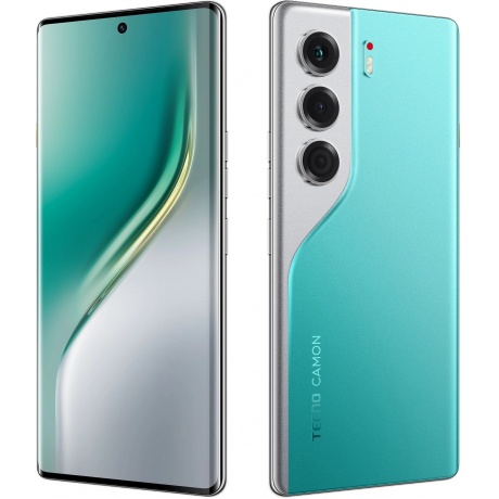 Смартфон Tecno Camon 40 Pro 5G 8/256Gb Green - фото 9