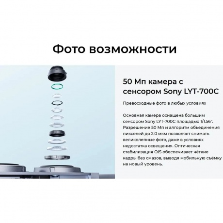 Смартфон Tecno Camon 40 Pro 5G 8/256Gb Black - фото 19