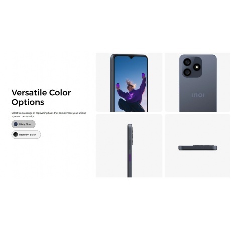 Смартфон INOI A35 4/128Gb Black Titanium - фото 25