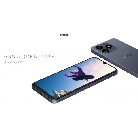 Смартфон INOI A35 4/128Gb Misty Blue - фото 15