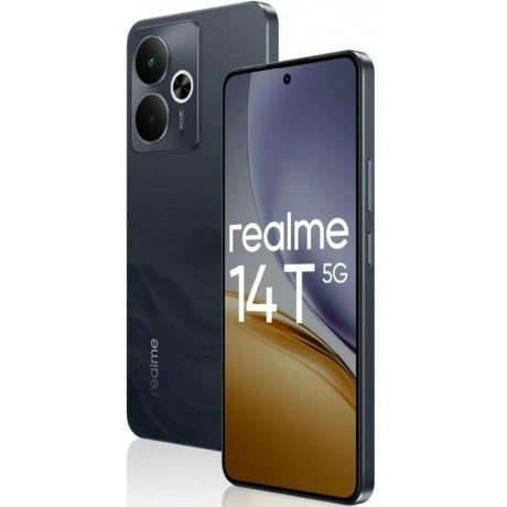 Смартфон Realme 14T 5G 12/256Gb Black - фото 2